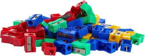 Plastic pencil sharpener - plastic,