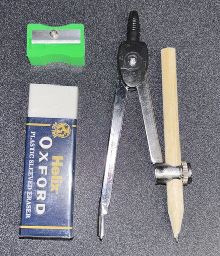 Drawing compass metal - drawing,