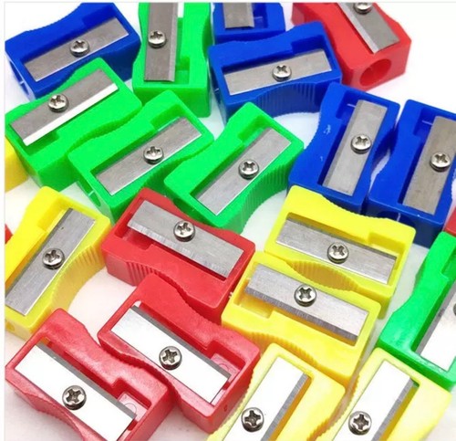 Plastic pencil sharpener kids - pencil,