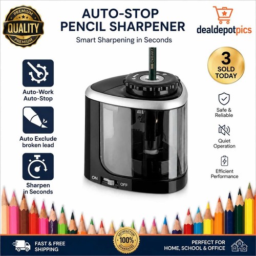 Electric pencil sharpener - pencil,