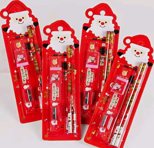 Christmas santa pen pencil - christmas,