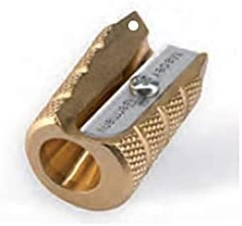 Brass pencil sharpener - brass,