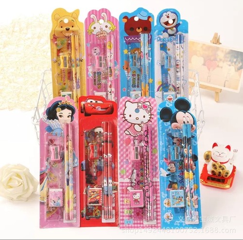 Disney 5pcs set - disney, stationery
