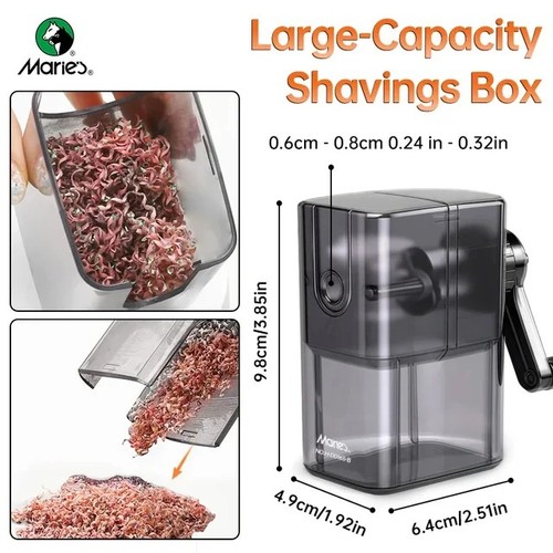 Manual pencil sharpener hole - manual, 5-hole