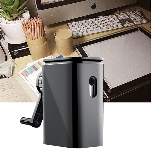 Desktop black rotary pencil - desktop,