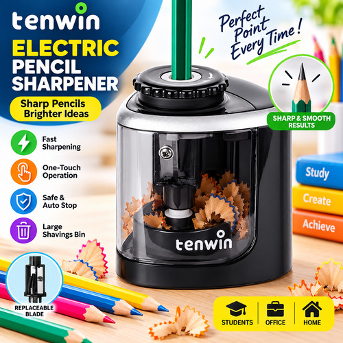 Electric pencil sharpener - pencil,