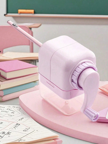 Hand crank pencil sharpener - hand-crank,